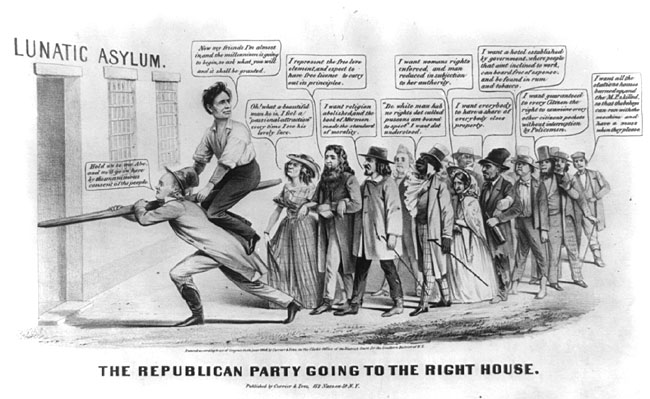 The Republican Party going to the right House