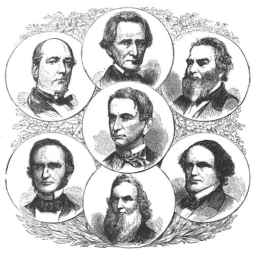 The Membersof President Lincoln's Cabinet