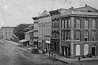 Abraham Lincoln and William Herndon's Law Office