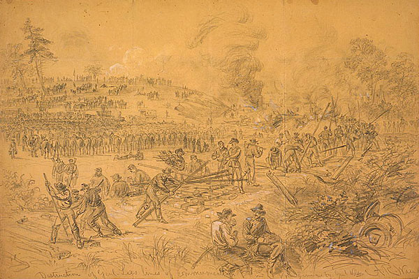 Destruction of General Lee's Lines of Communication in Virginia by General Wilson