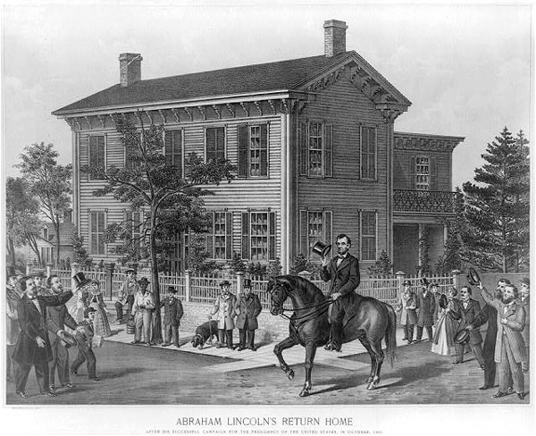 Abraham Lincoln's return home