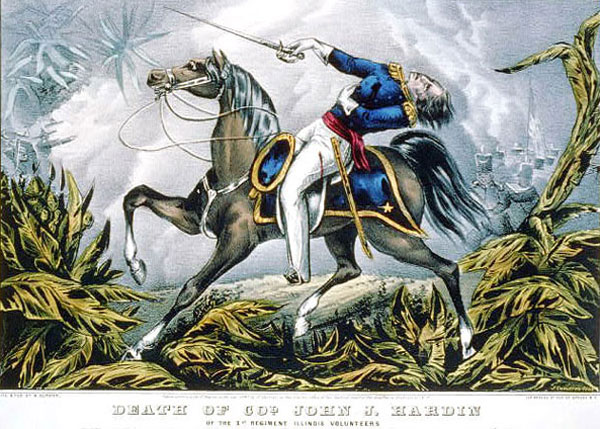 Death of Col. John J. Hardin