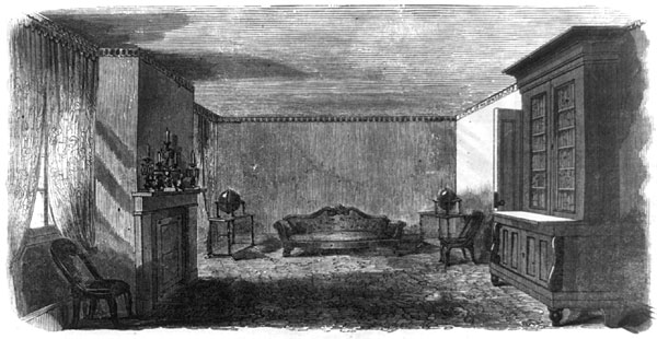 Parlor in Springfield, 1864