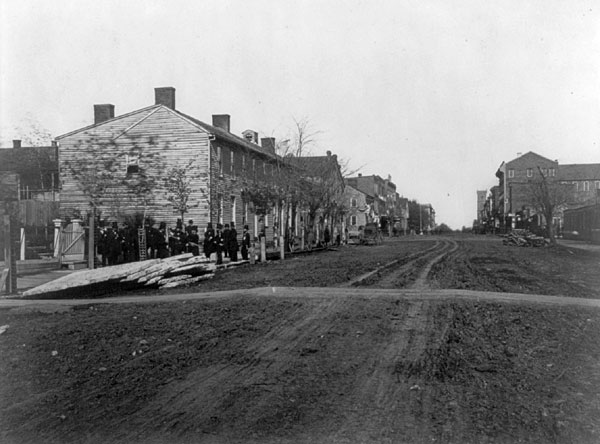 Street in Springfield, Illinois