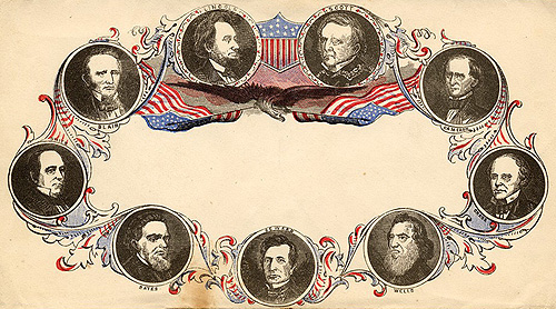 President Lincoln and his Cabinet