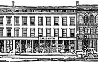 sketch of C.M. Smith Store